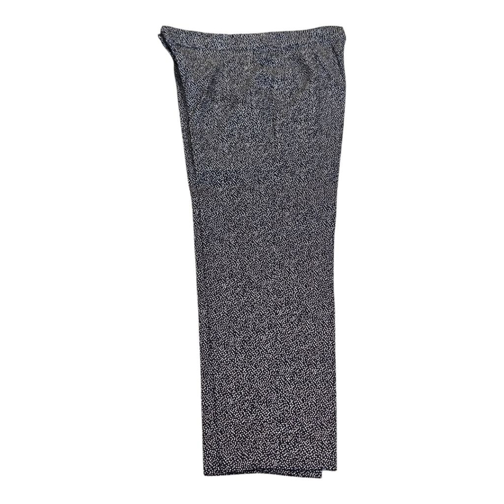 ST. JOHN Pants, Size 12, Black/White